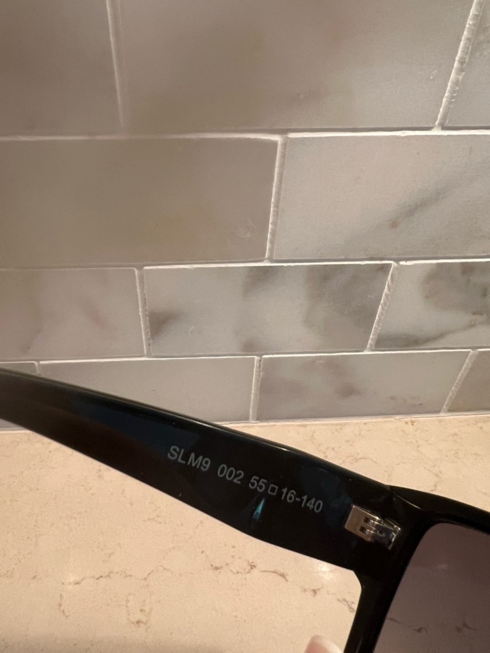 Saint Laurent Black Grey Sunglasses SLM9 - Picture 6 of 15